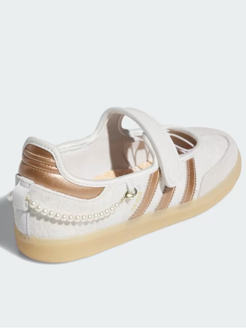 🧴 ADIDAS SAMBA JANE LACE PEARL CREAM 🧴 - Picture 4 of 5